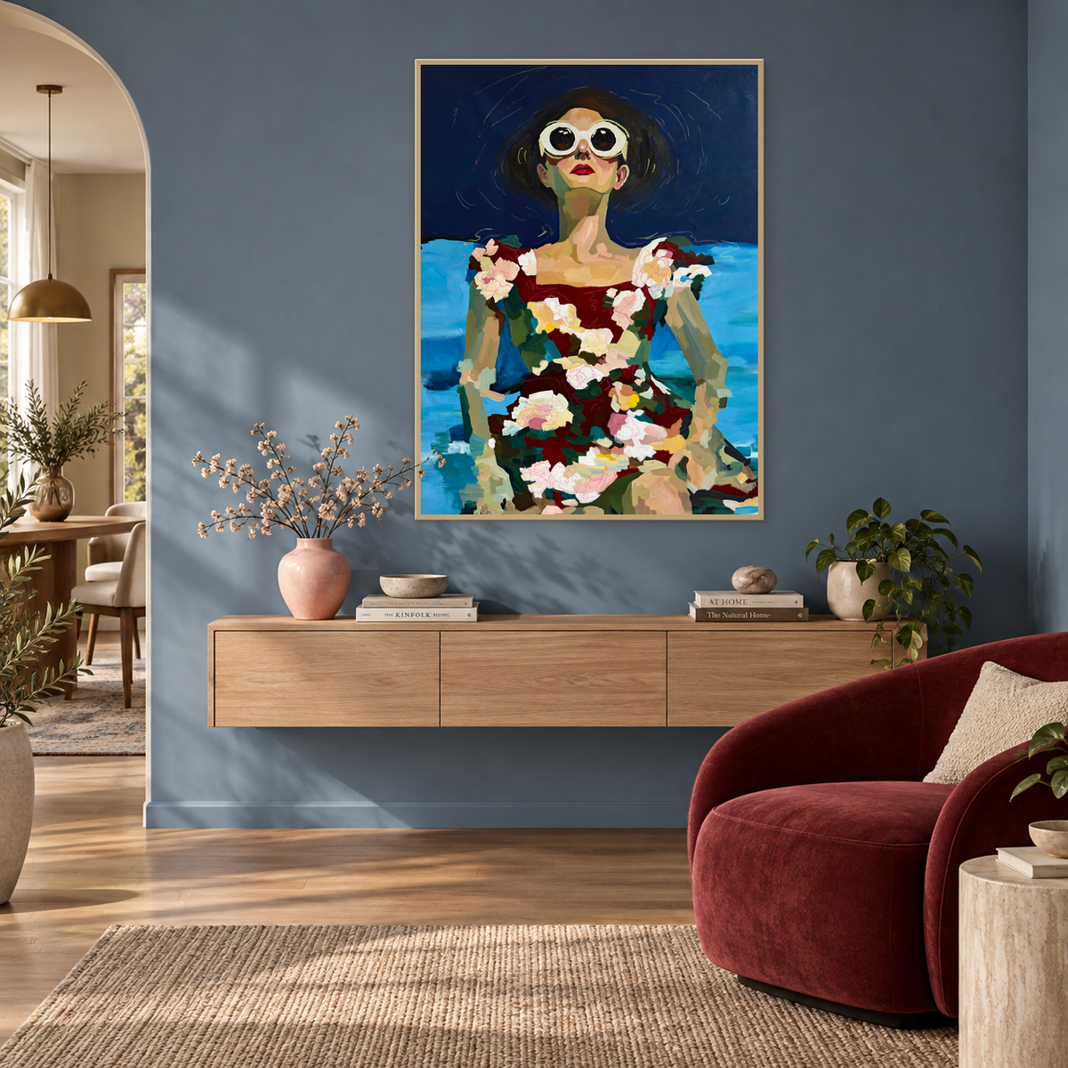 I Cant Get Away From the Thought - Original Painting