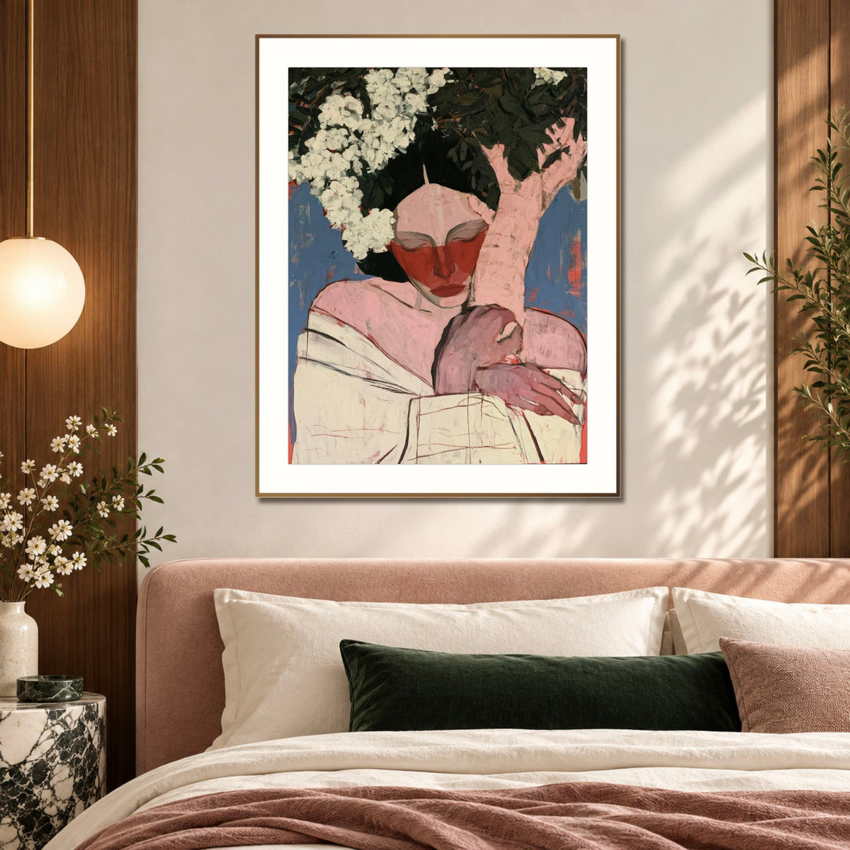 Blossom Embrace - Paper Print