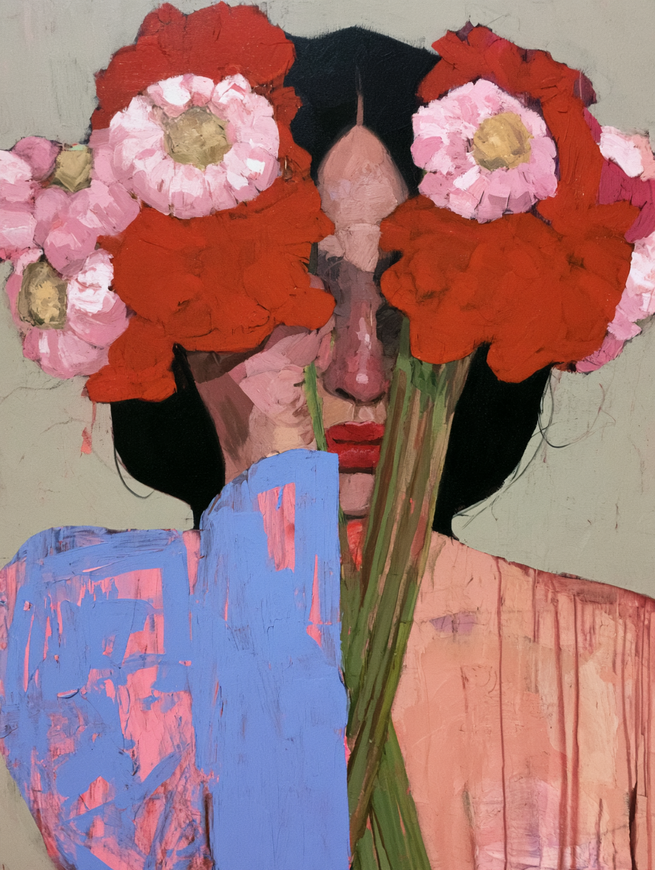 Petal Poise - Paper Print
