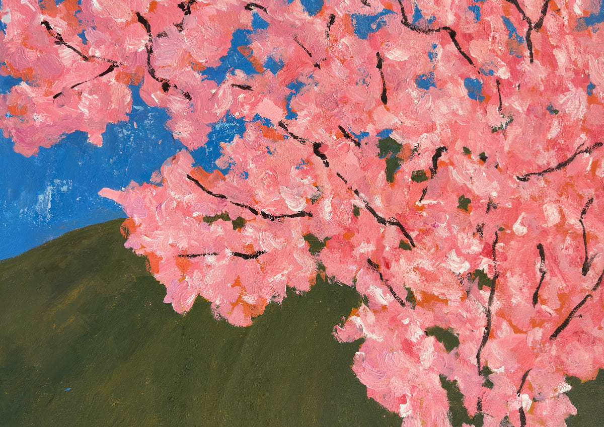 Petal Drift - CONTEMPORARY Original Painting