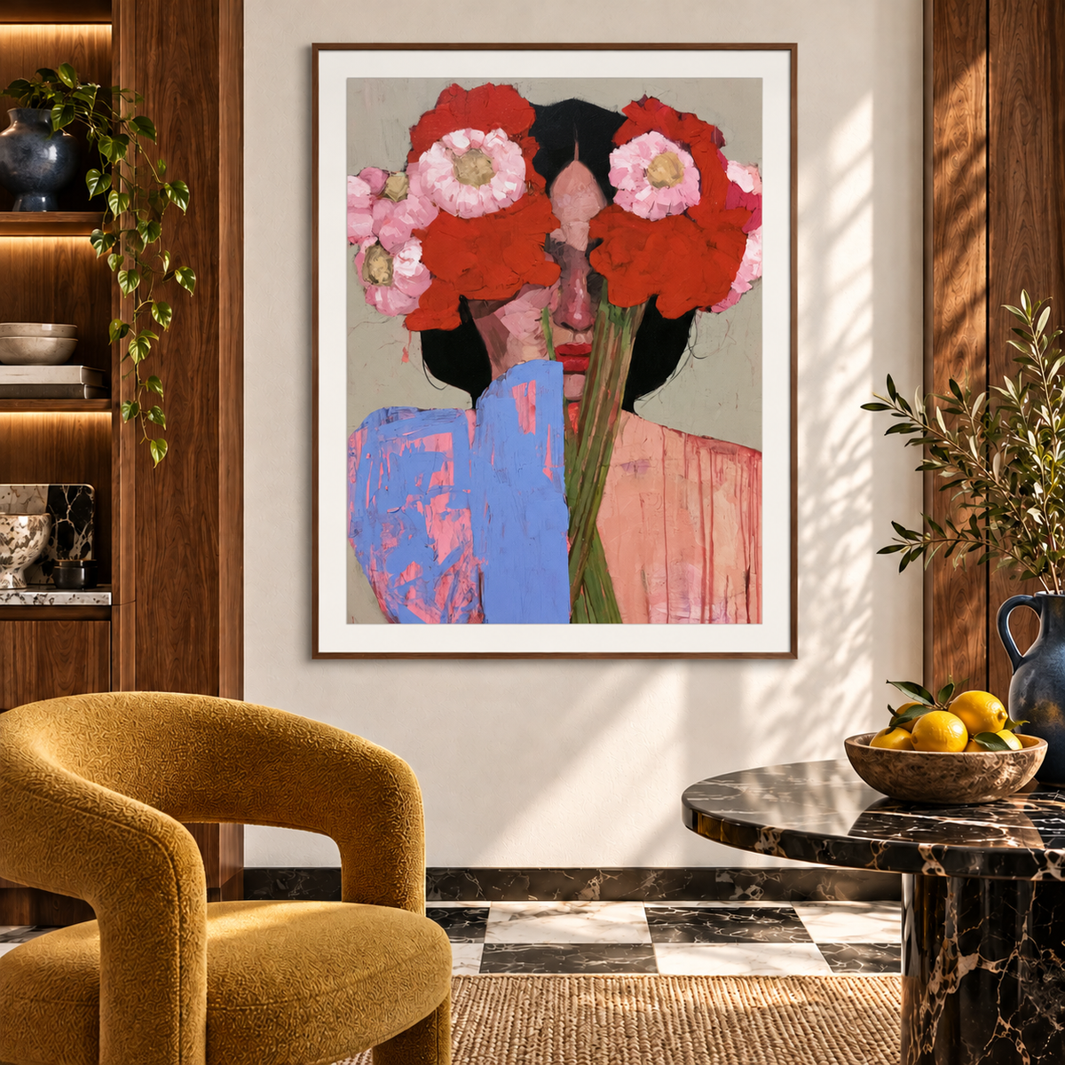 Petal Poise - Paper Print