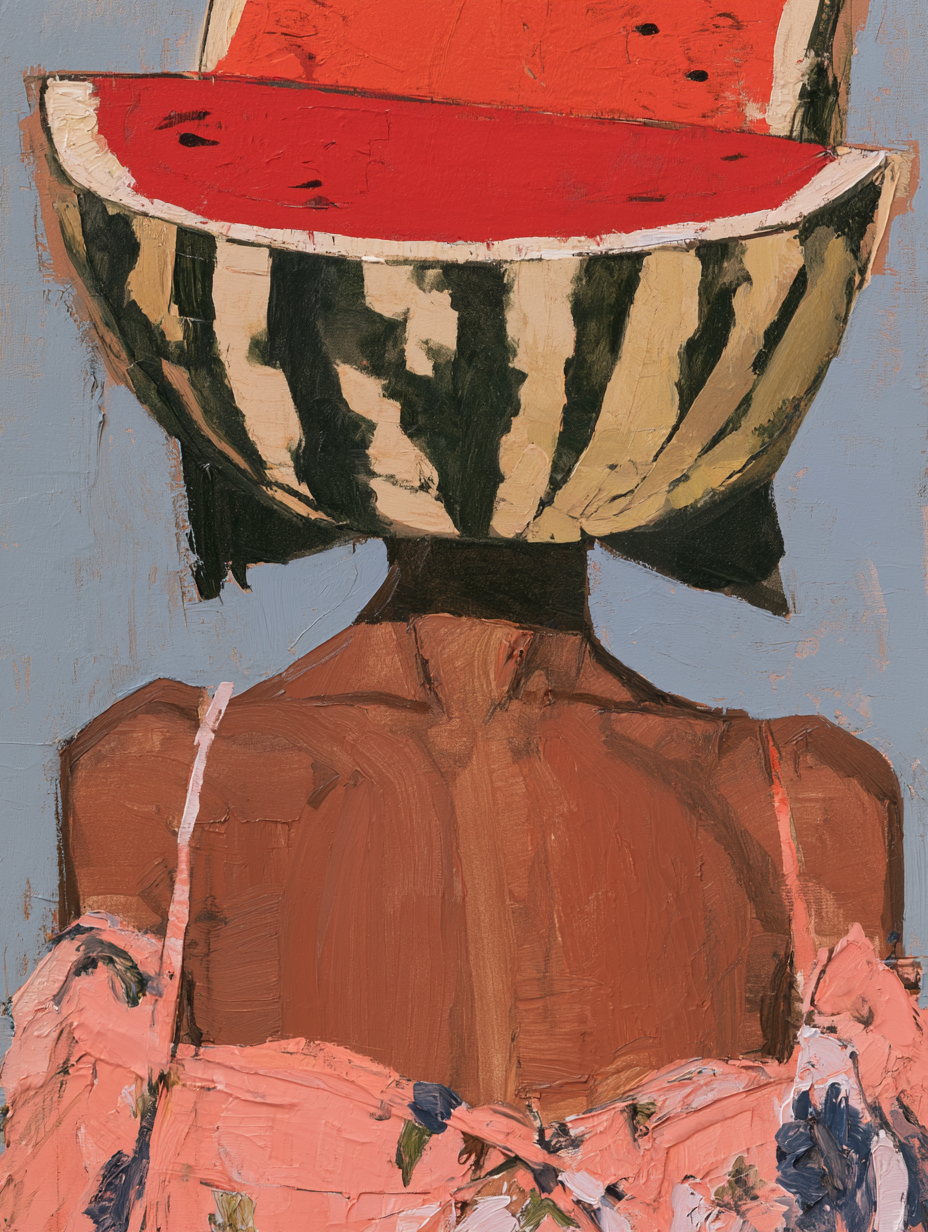 Watermelon Muse - Paper Print