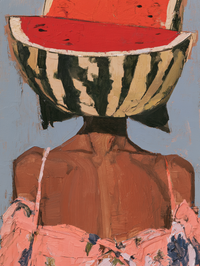 Watermelon Muse - Paper Print