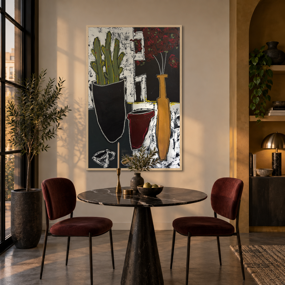 The Ritual of Keeping - UNFRAMED CONTEMPORARY Original Painting