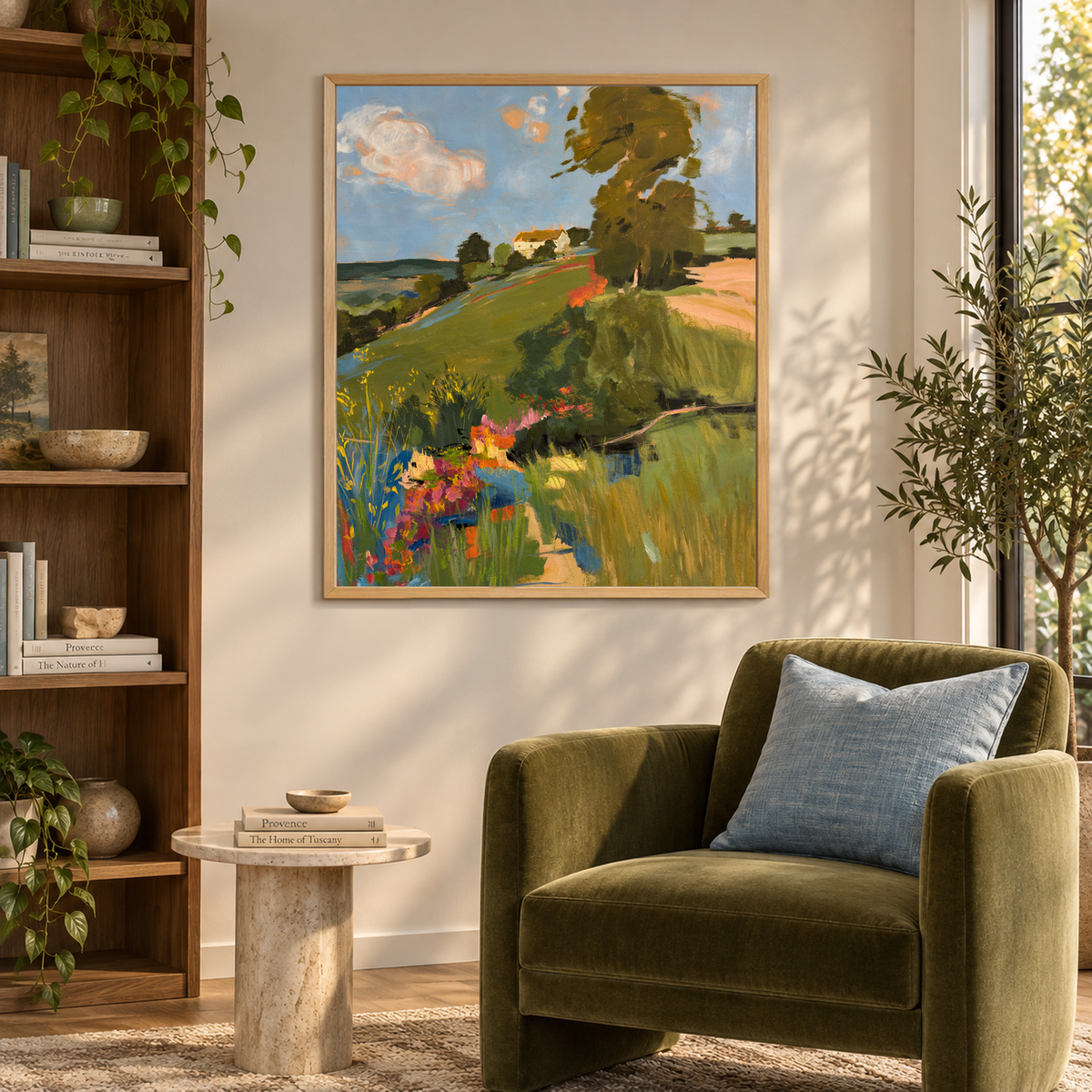 Summer Afternoon - UNFRAMED CONTEMPORARY Original Painting