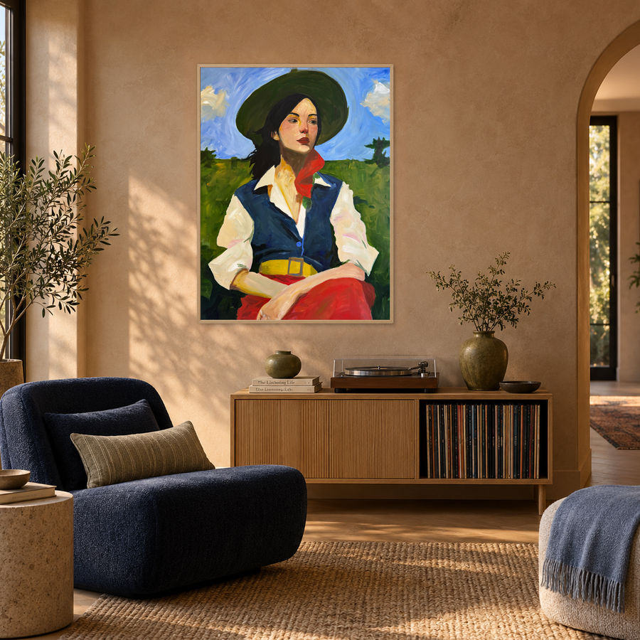 Gentle Unwinding - Original Painting