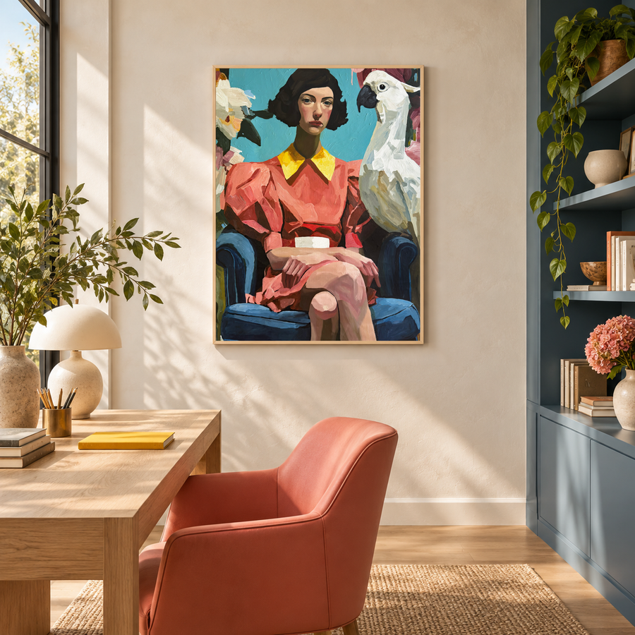 Nothing Leaves This Room - Original Painting
