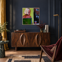 He Seems Attentive - Original Painting