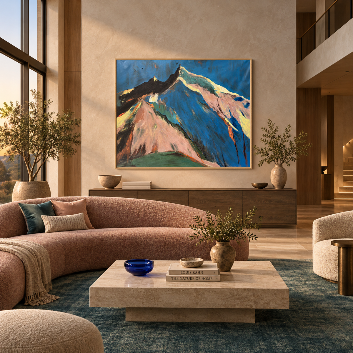 My Peak - UNFRAMED CONTEMPORARY Original Painting