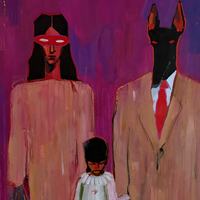 A Perfectly Ordinary Family - Original Painting