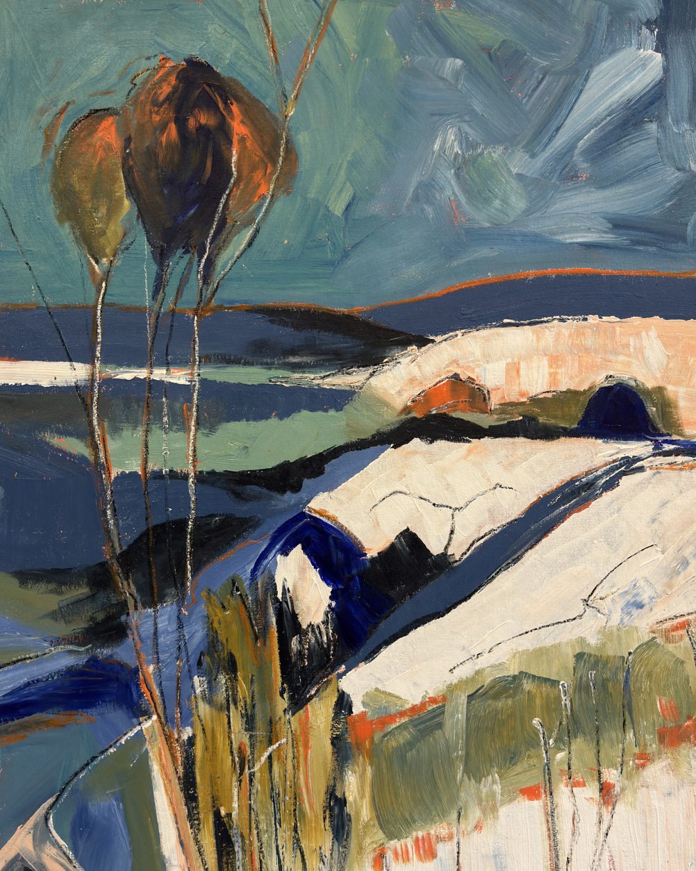Last Days of Winter - CONTEMPORARY Original Painting