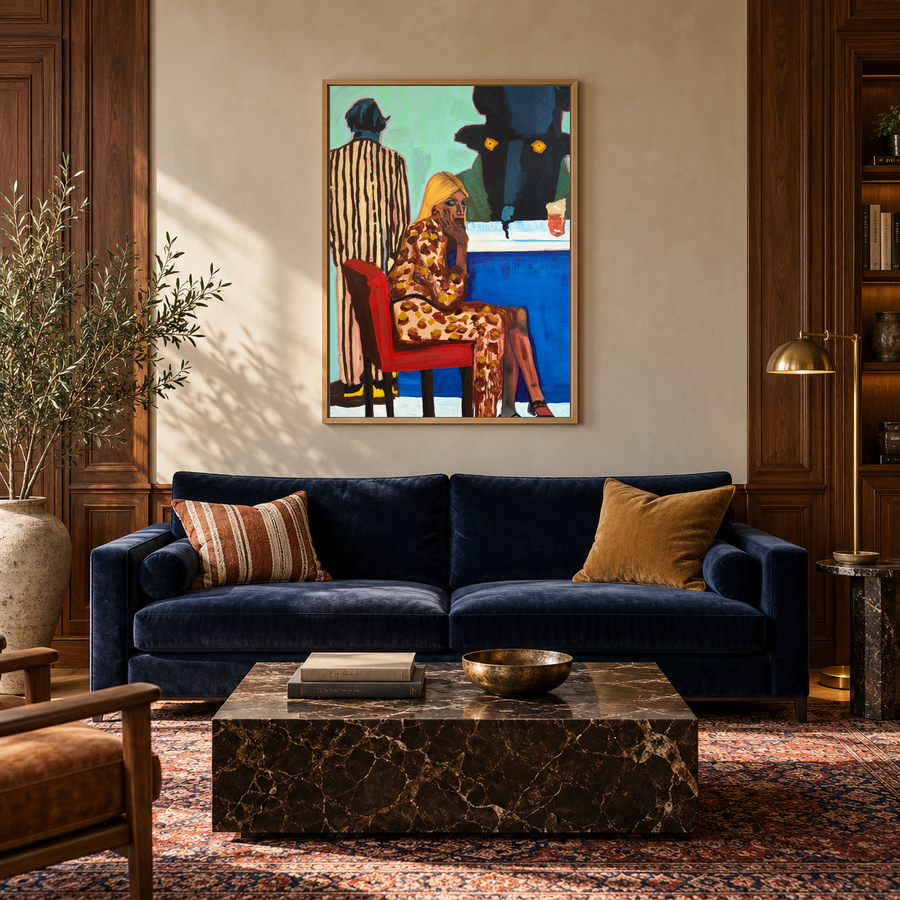 BN 88 - The Company She Keeps - Original Painting