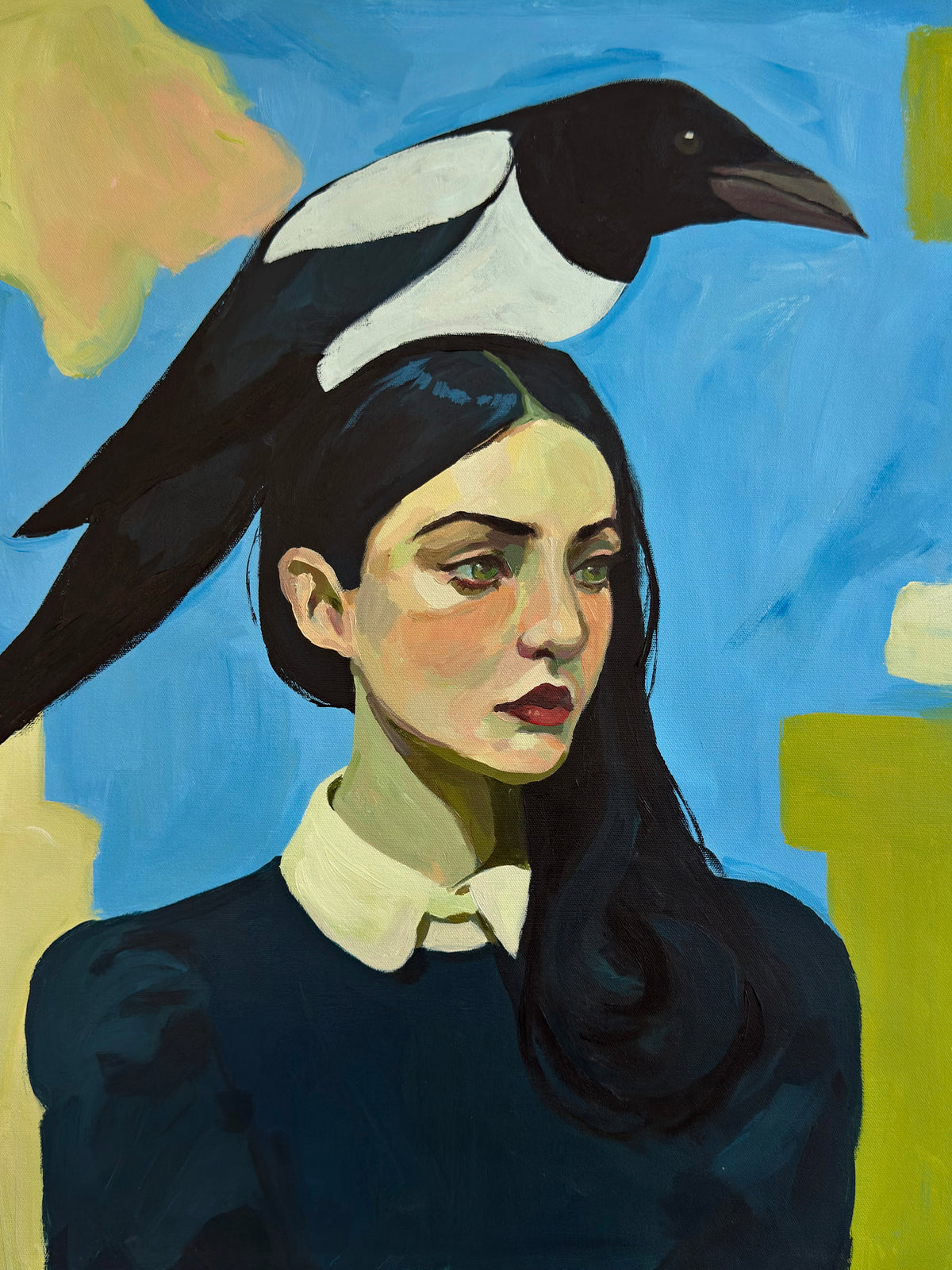 Watcher Above - Original Painting