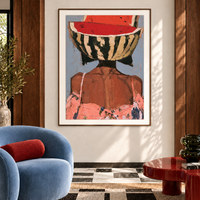 Watermelon Muse - Paper Print
