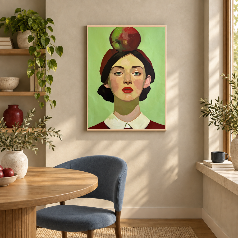 Apple Bearer - Original Painting