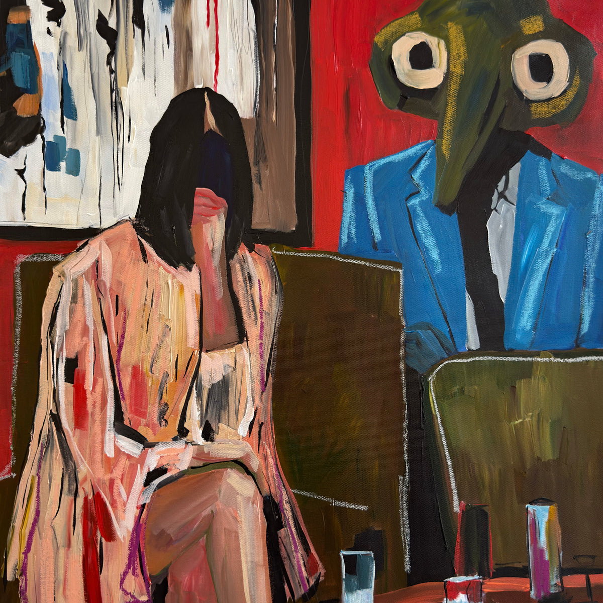 BG 7 - Your Plus-One Is Concerning - Original Painting