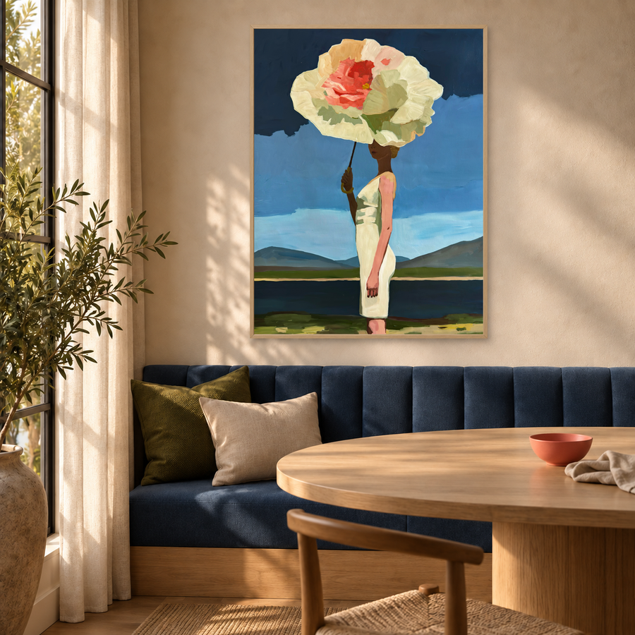 Ivory Blossoms - Original Painting