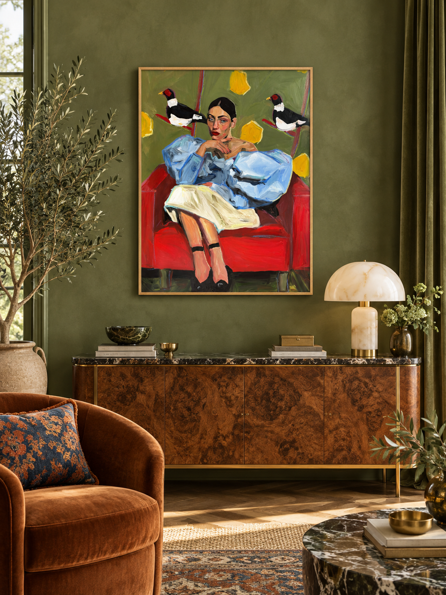 Dressed for the Nest - Original Painting