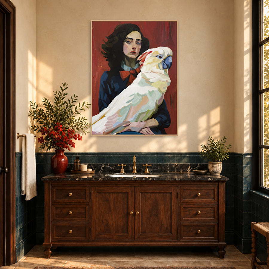 Witnessing a Million Crimes - Original Painting
