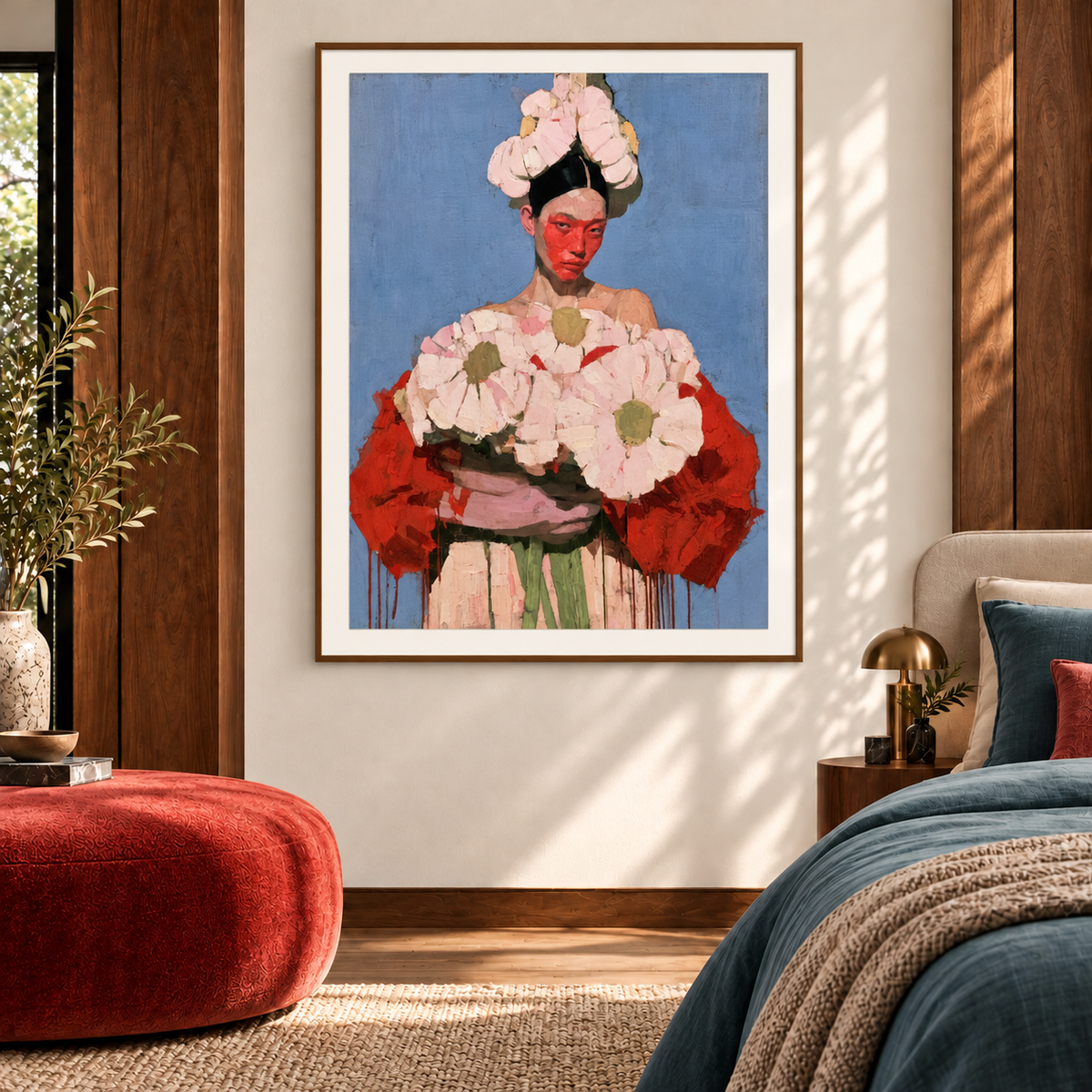 Garland and Grace - Paper Print