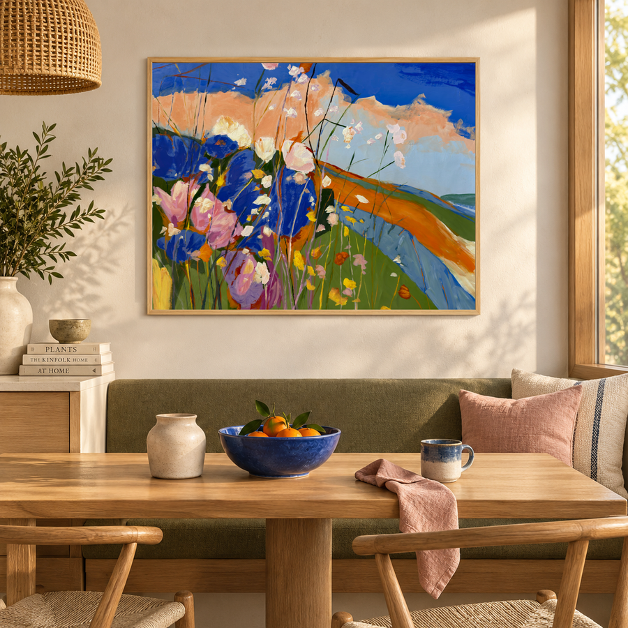 Overgrown Fields - CONTEMPORARY Original Painting