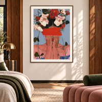 Petals and Persuasion - Paper Print