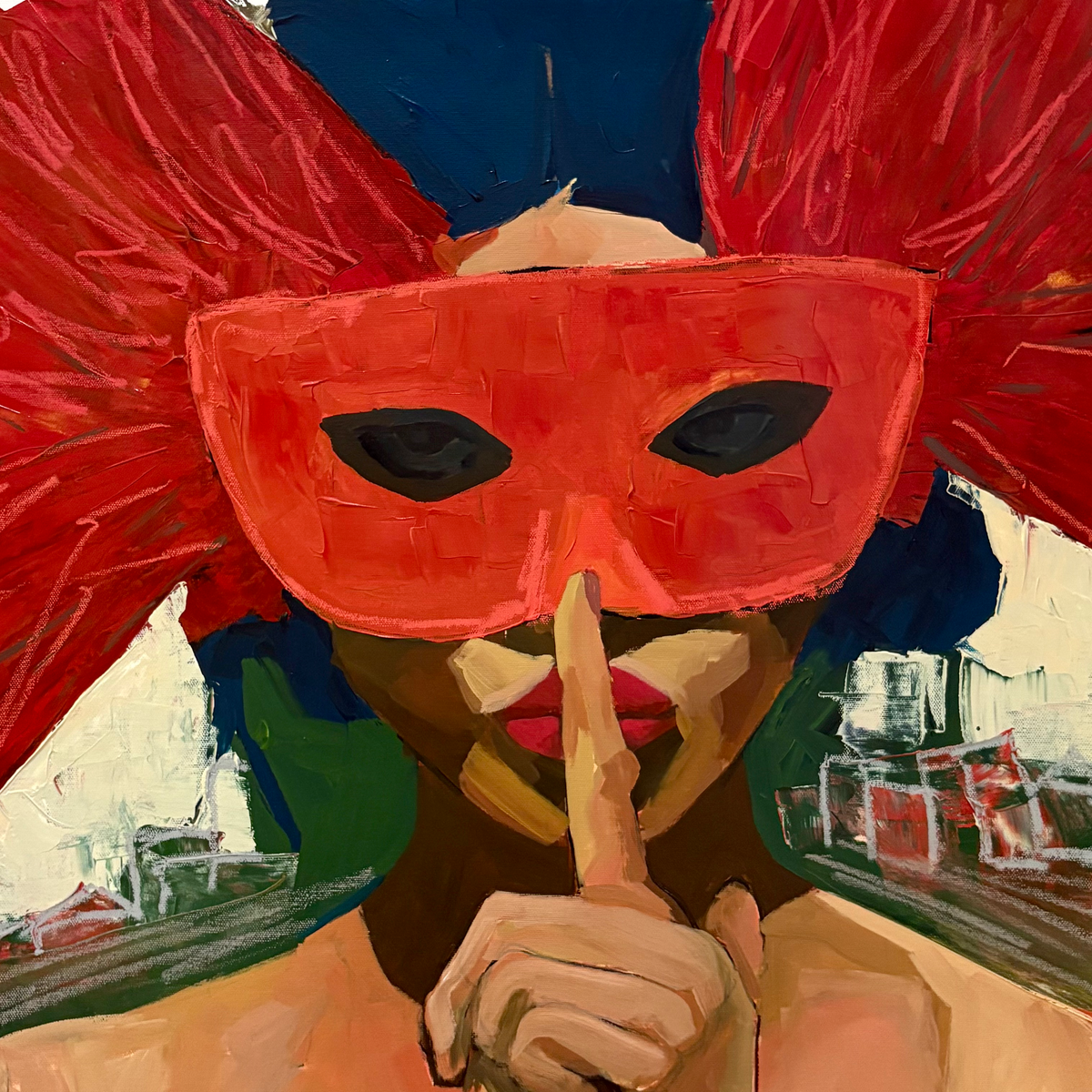 BG 3 - I'll Keep You my Secret - Original Painting