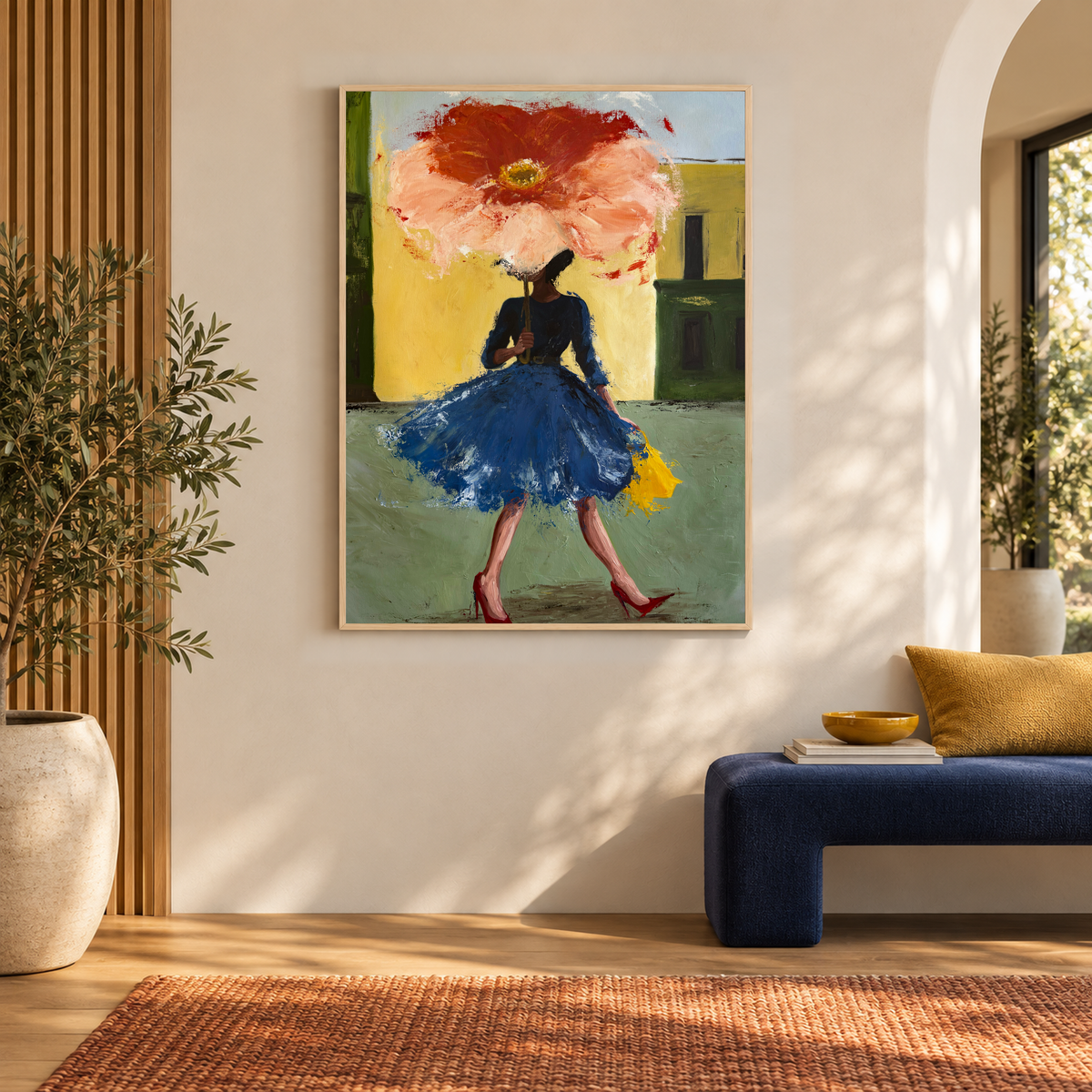 Follow That Flower - Original Painting