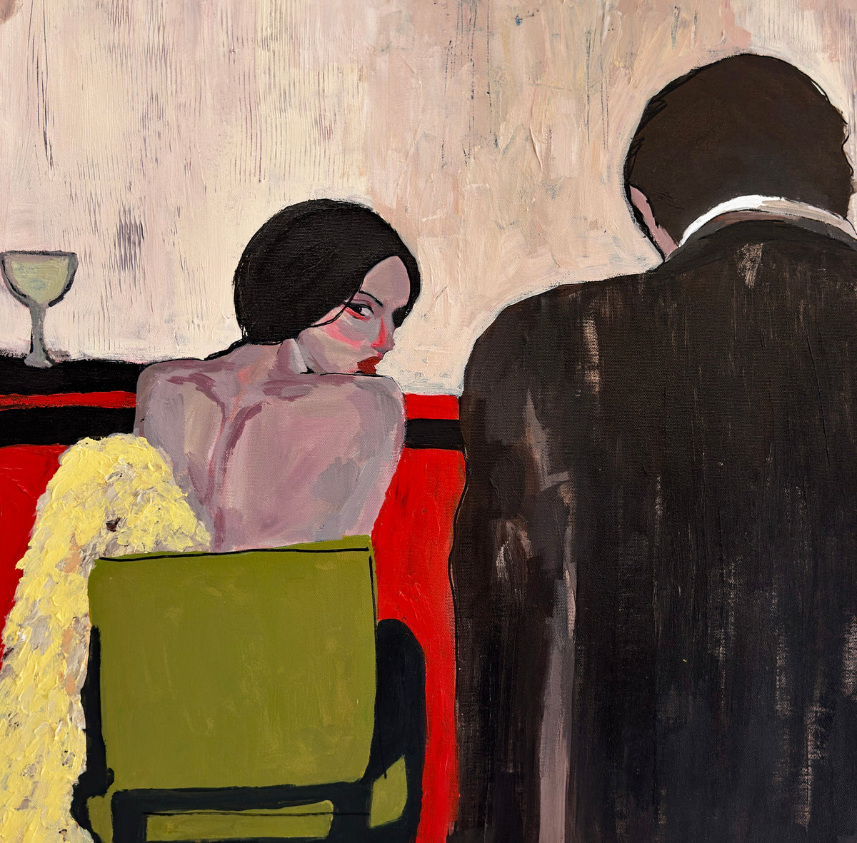 We Shouldn't Be Seen - Original Painting