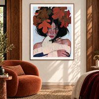 Dressed in October - Paper Print