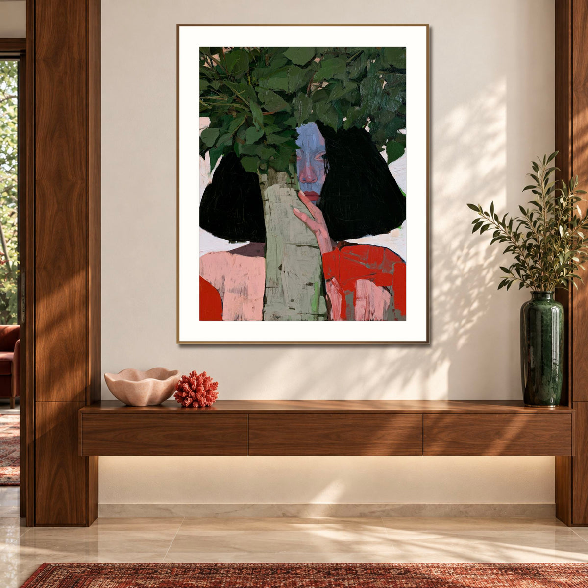 The Quiet Grove - Paper Print