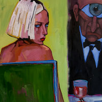He Seems Attentive - Original Painting