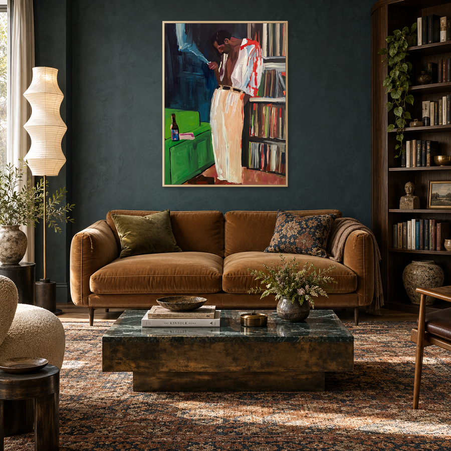The Research is Inconsistent - Original Painting