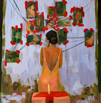 BN 16 - The Evidence Is Mostly Vibes - Original Painting