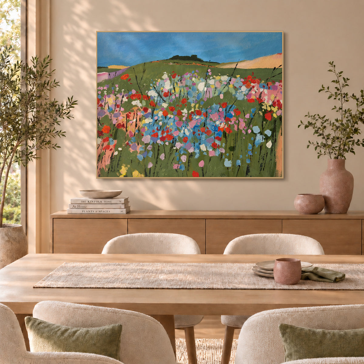 Meadows in Bloom - CONTEMPORARY Original Painting