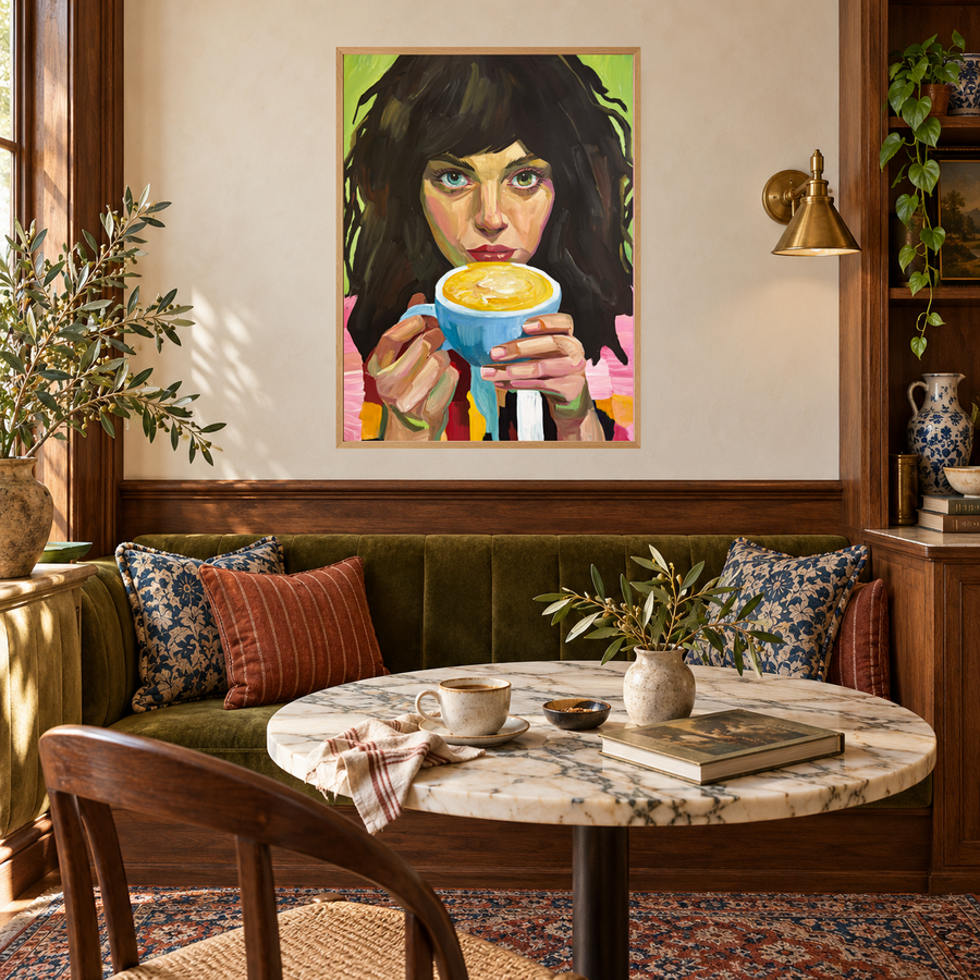 You Remind me of Zooey - Original Painting