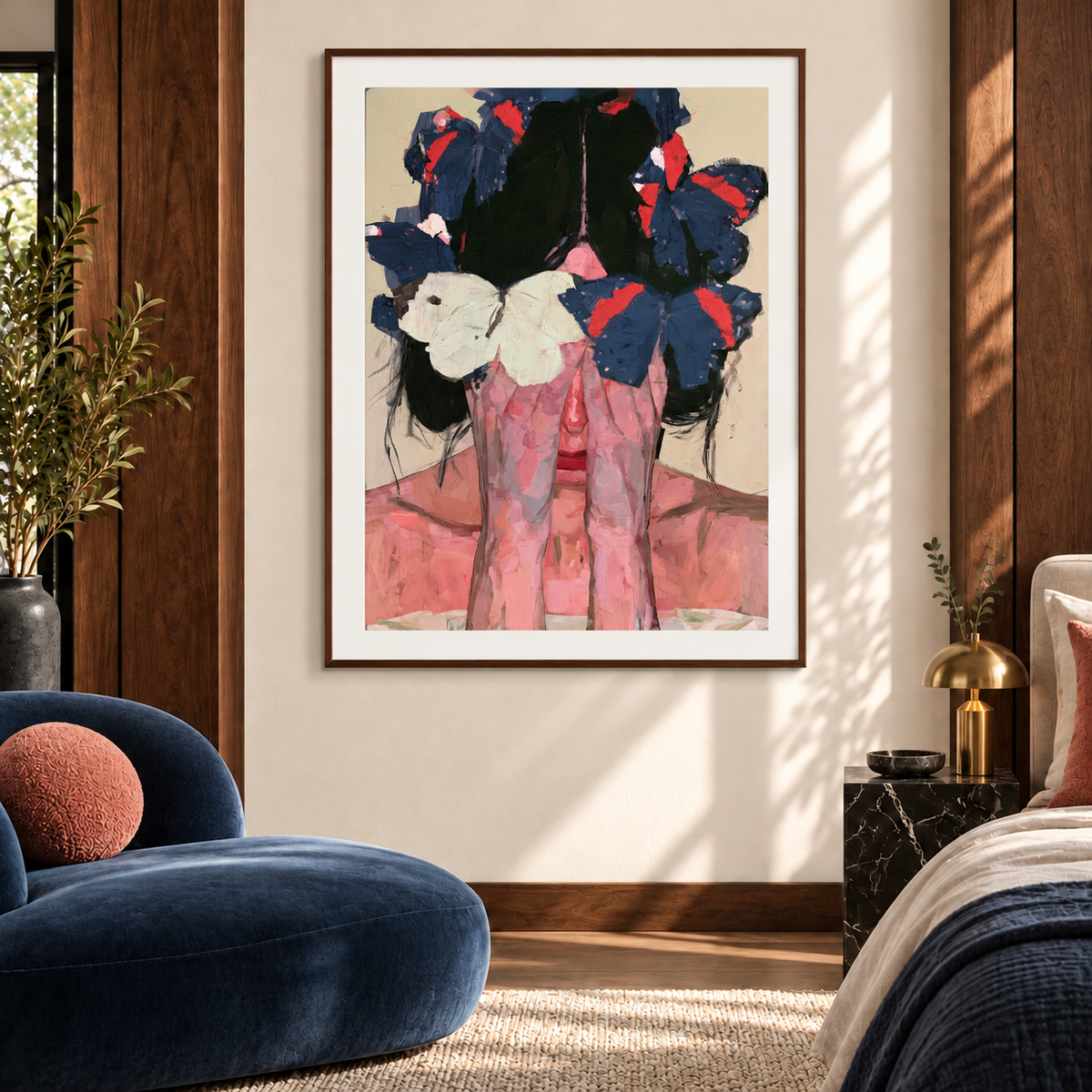Butterfly Hush - Paper Print
