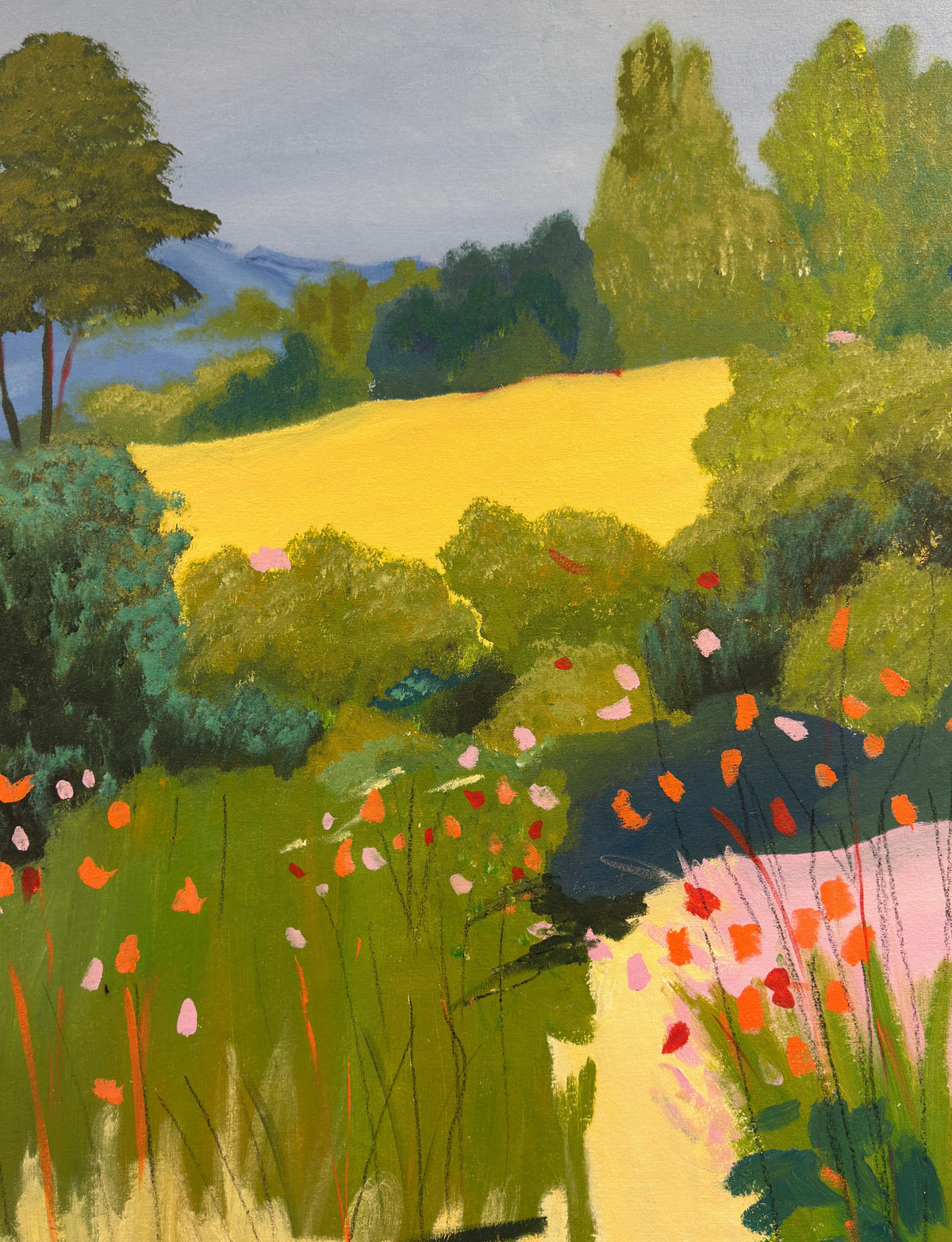 Spring Day - CONTEMPORARY Original Painting