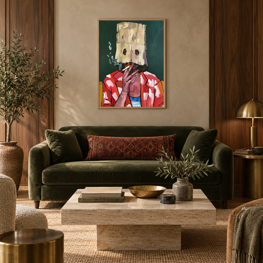 BG 18 - I’m Here Under a Different Name - Original Painting