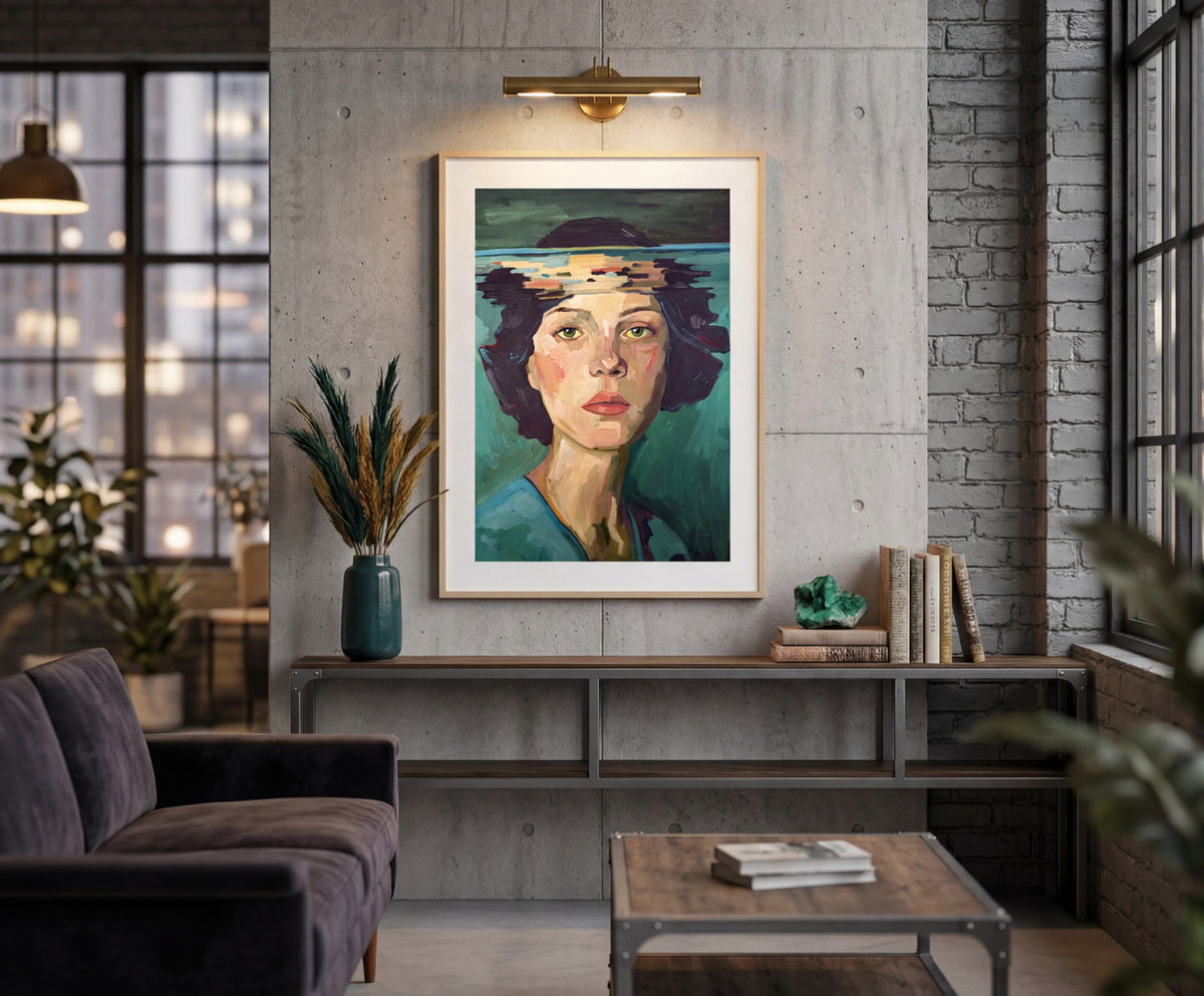 Aqua Belle - Limited Edition Print
