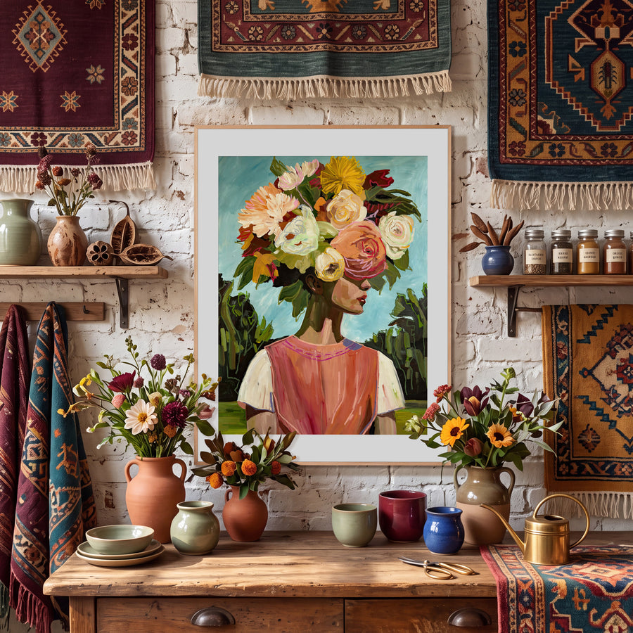 Become the Garden - Paper Print