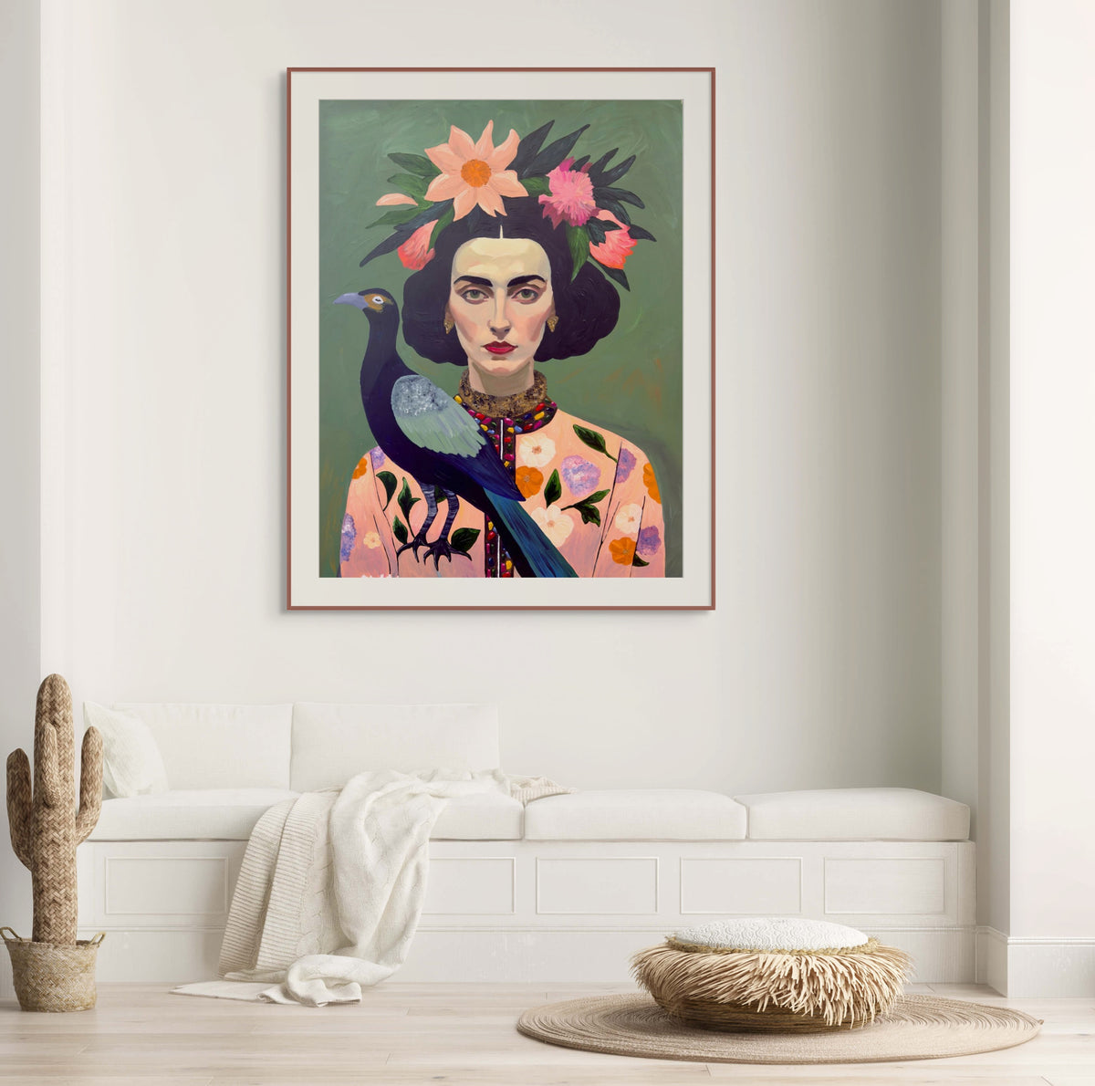 Blossom and beak  Print Limited Edition
