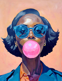 Bubble gum babe Print Limited Edition