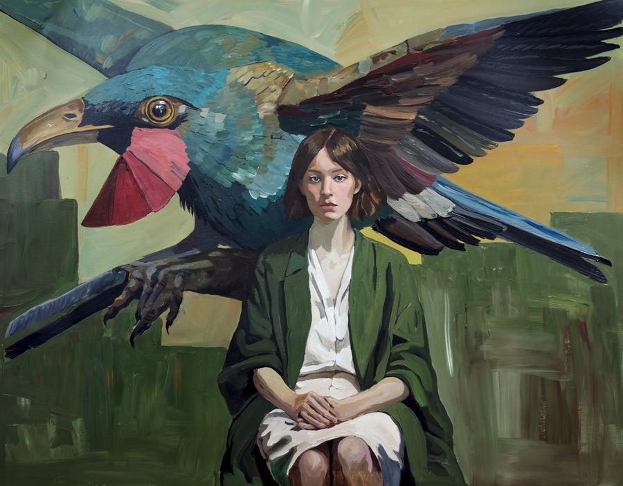Creature of her calm  Limited Edition Print