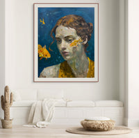 Disassembled in blue  Limited Edition Print