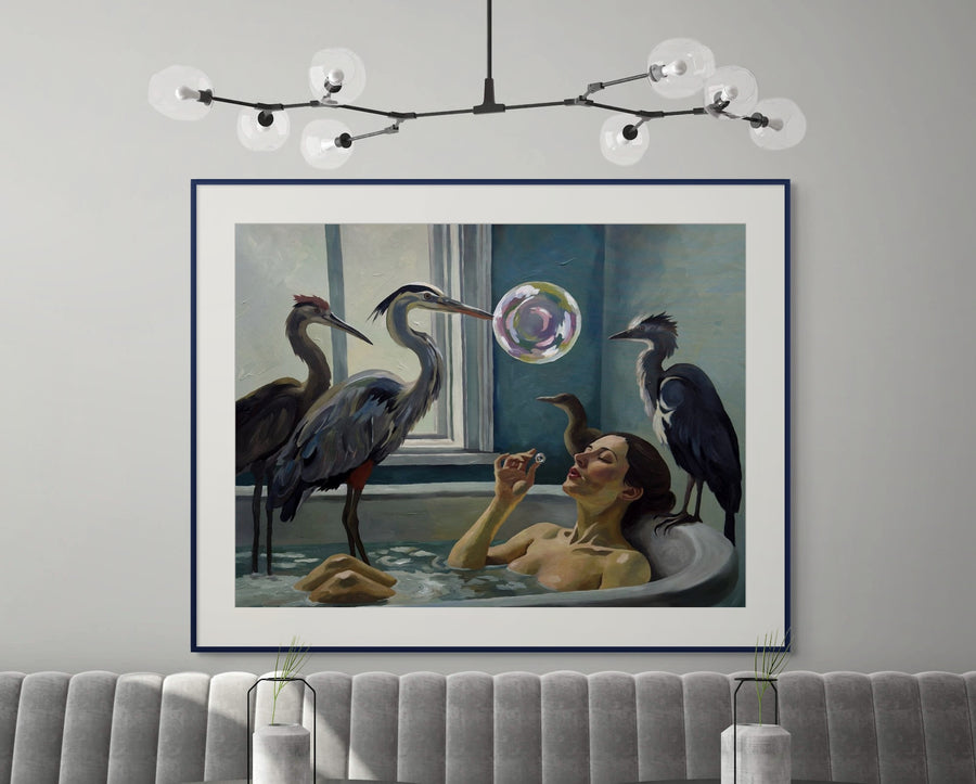 Feathers and Foam - Limited Edition Print