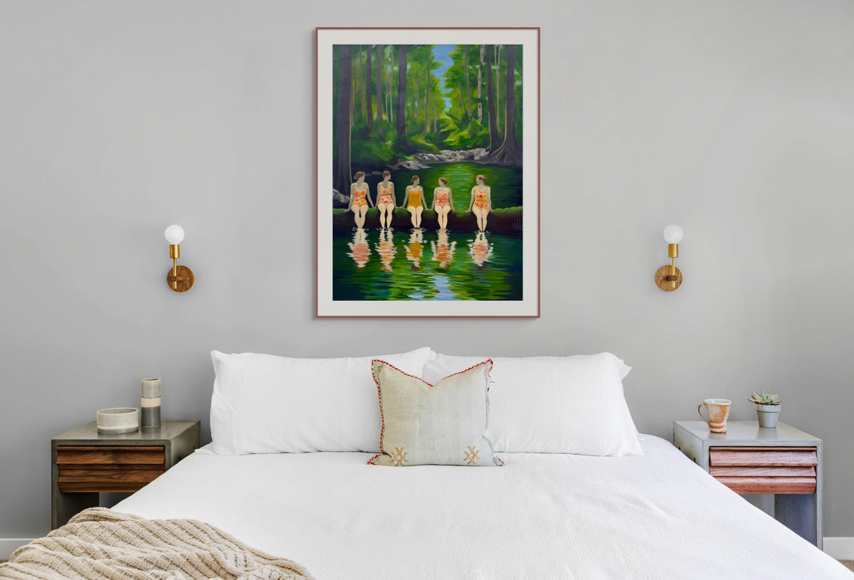 Feet in the brook Print Limited Edition
