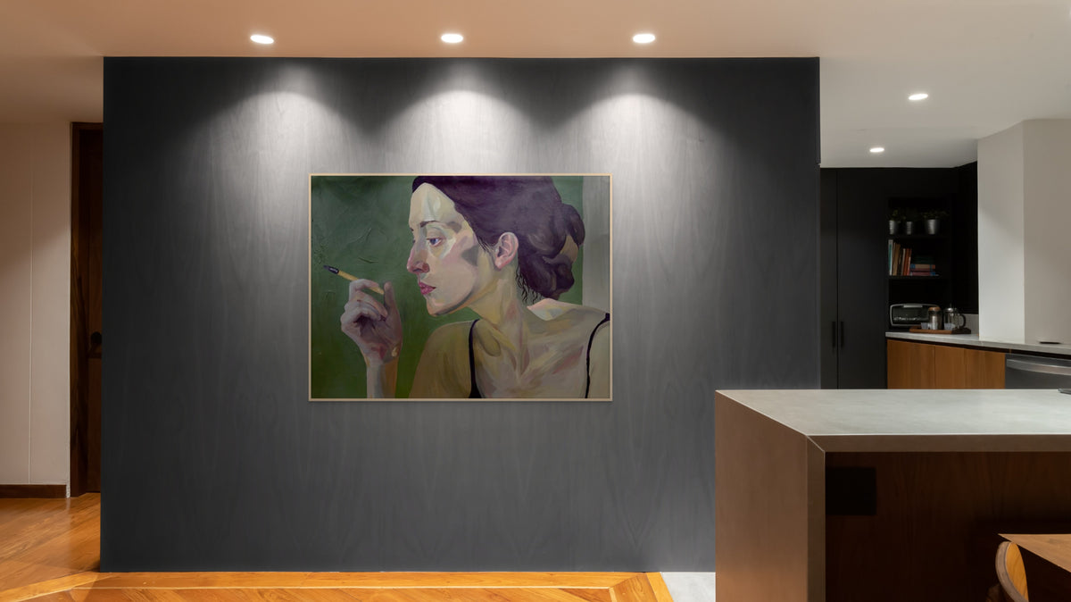 Bad habit Canvas Print