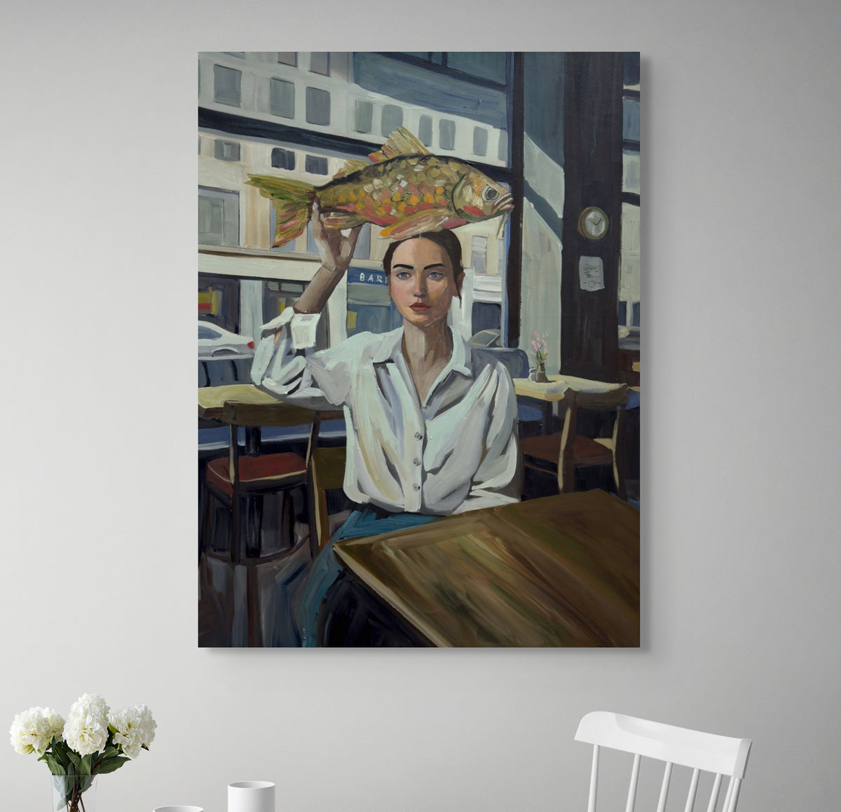 Still and strange Canvas Print
