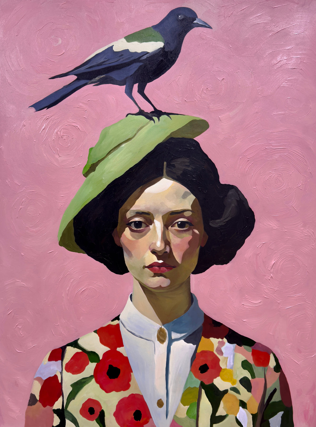 Pardon my bird Canvas Print